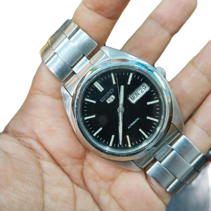 jam tangan SEIKO 7s26-0440/seiko 5 automatic original bekas,Made=japan.