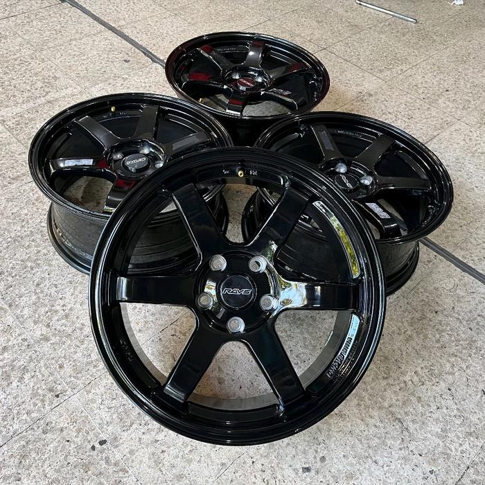 VELG TE37 RING 17 LEBAR 7,5 ET 37 PCD 5X114,3