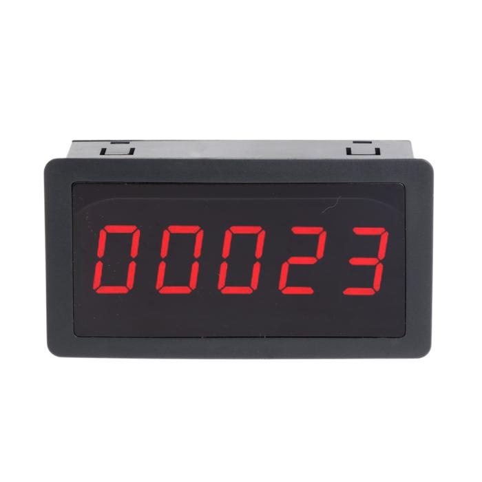 Electronic Counter 5-Digit Counter Meter-Counter Meter 12-24V Red 5