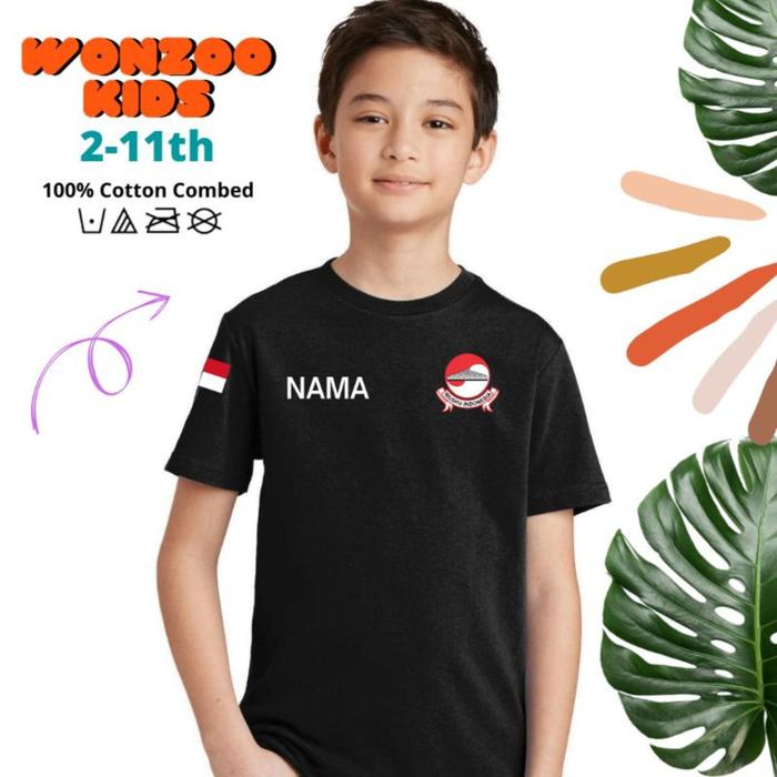 KAOS ANAK WUSHU INDONESIA (PREMIUM QUALITY)