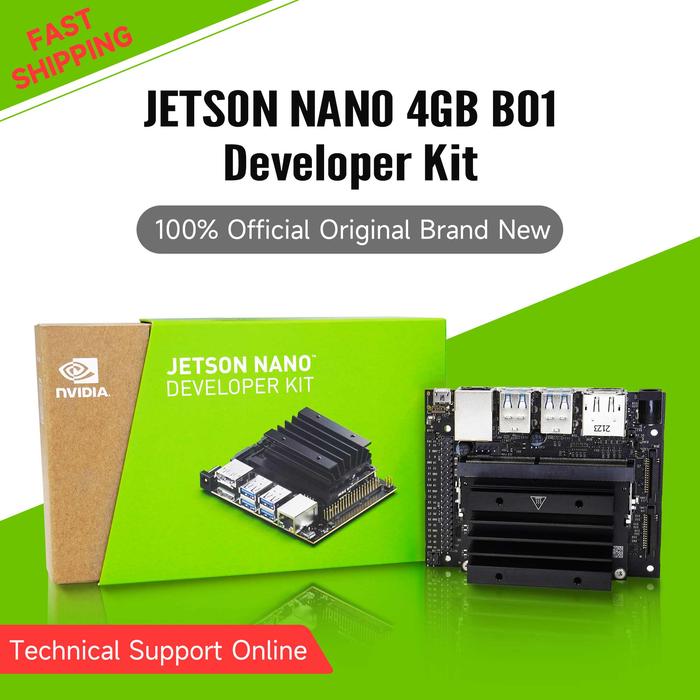 NVIDIA Jetson Nano 4GB B01 Developer Kit Support Artificial