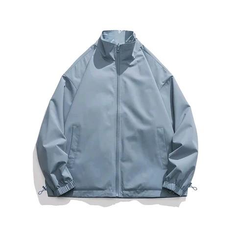 Jaket Windbreaker Vintage Hangat Berkualitas Tinggi untuk Pria - Panjang, KATUN, HITAM, COKLAT Casua