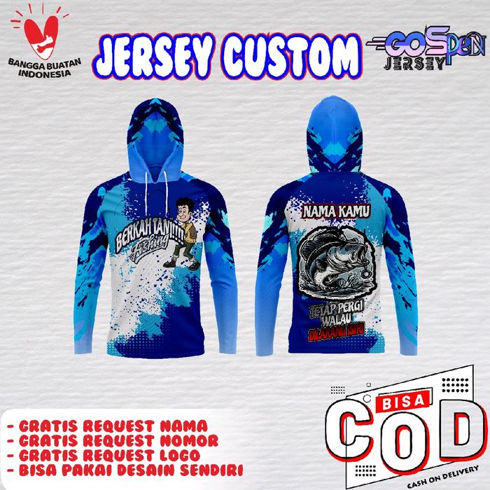 JERSEY MANCING CUSTOM DESAIN BEBAS REQUEST