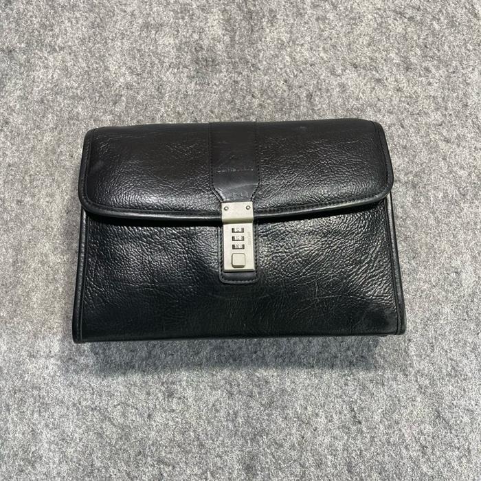 Authentic Samsonite handbag leather