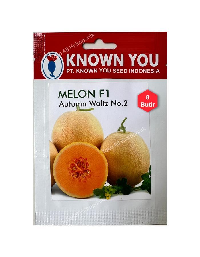 Benih Melon Hibrida Autumn Waltz No 2 F1 Known You Seed Isi 8 Butir