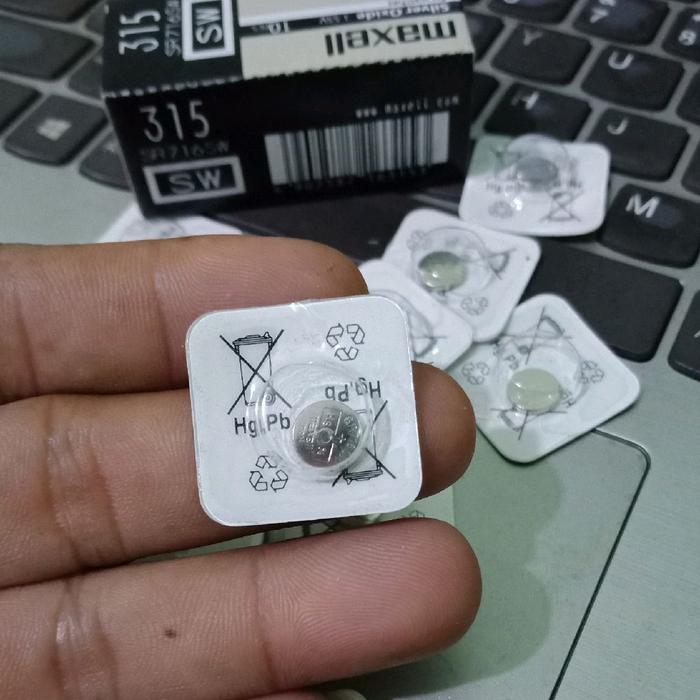 BATERAI ORIGINAL 315/SR719SW 1,55V UNTUK JAM TANGAN ALEXANDRE CHRISTIE AC8579LD / JAM TANGAN CHRONOG