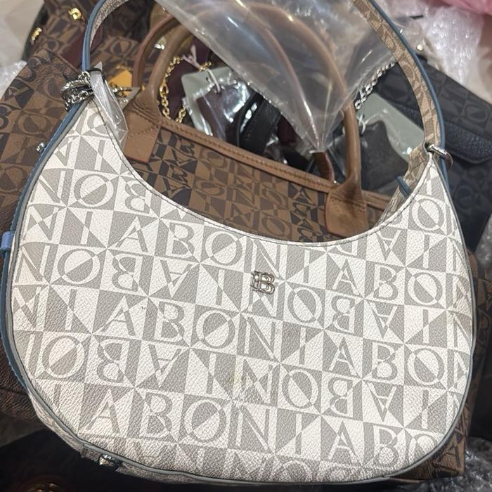 Bonia Original Tas Wanita Elegan dengan Desain Monogram Kualitas Premium