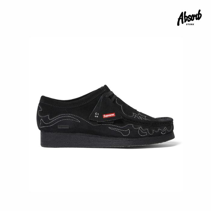 Clarks Originals Wallabee x Supreme “Western Cut Out” (Black)
