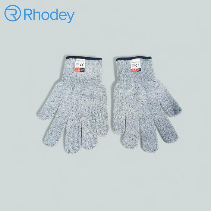 Rhodey Power Sarung Tangan Keselamatan Tahan Goresan Pisau - EN388