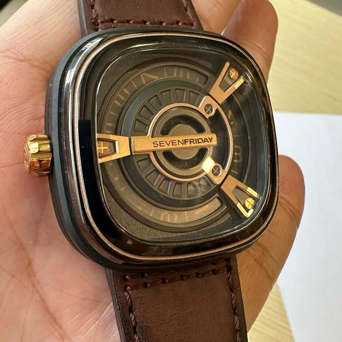 Sevenfriday m2/02 rose gold jam tangan seven friday m2 02 watch