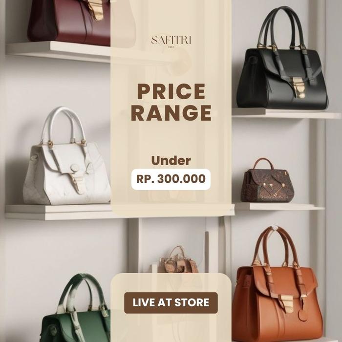 SAFITRI 1991 TAS WANITA PREMIUM SELECTION SELF CO HARGA DIBAWAH 300 RIBU
