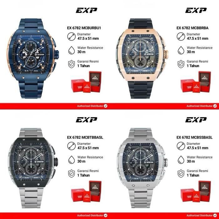 Jam Tangan Pria EXPEDITION 6782 E6782 E6782M [[ORIGINAL]] Stainless Watches