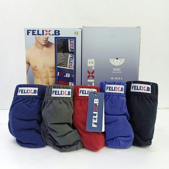 Celana Dalam Pria Mini Briefs Felix Buhler 1019 Isi 5 #Gratisongkir