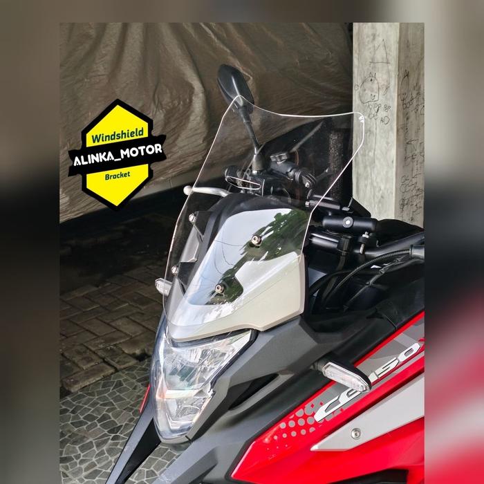 Terlaris Visor Windshield Honda cb150x cbx150 model standar