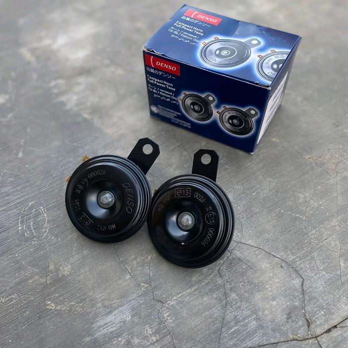 KLAKSON BEL DENSO SUARA MOBIL SET HIGH & LOW