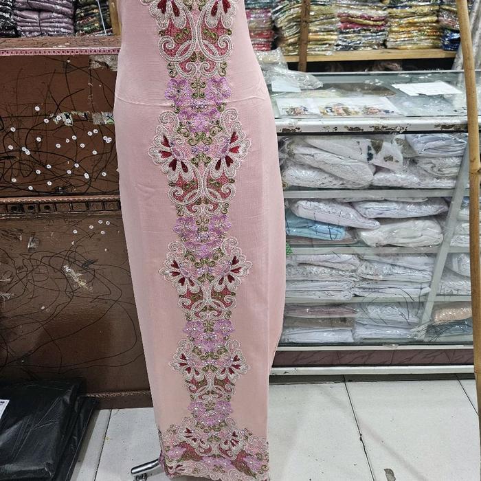 bahan baju gamis bordir #bukittinggi