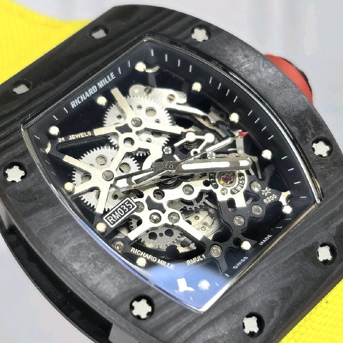 Jam tangan Automatic Swiss ETA RM35 RM 035 Velcro / Rubber strap fullset