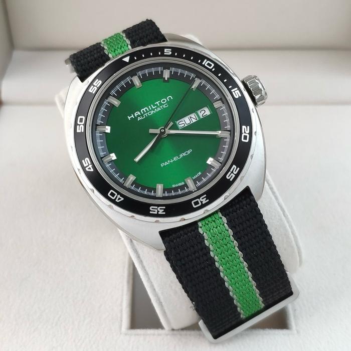 Hamilton American Classic Pan Europ Day Date ORIGINAL