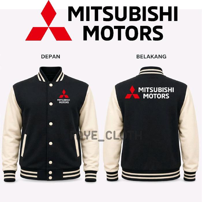 JAKET VARSITY MITSUBISHI MOTOR  / JAKET MISTSUBISHI MOTOR