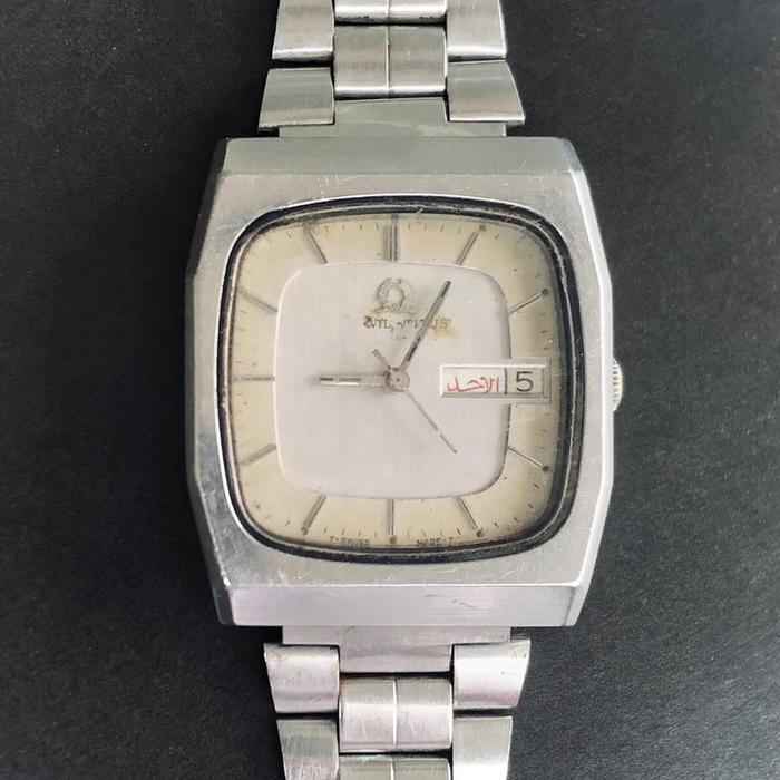JAM TANGAN PRIA TITUS ORIGINAL BUKAN OMEGA DEVILLE Kulit Vintage Watches
