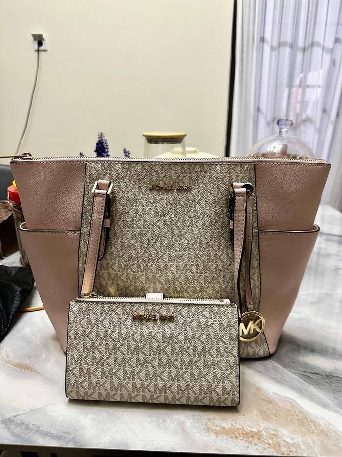 Preloved MK Jet Set - Soft Blush Pink