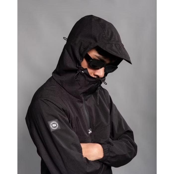 TROUBLEMAKER GORPCORE JACKET HURRICANE BLACK - GORPCORE - OUTDOOR JACKET - CASUAL JACKET