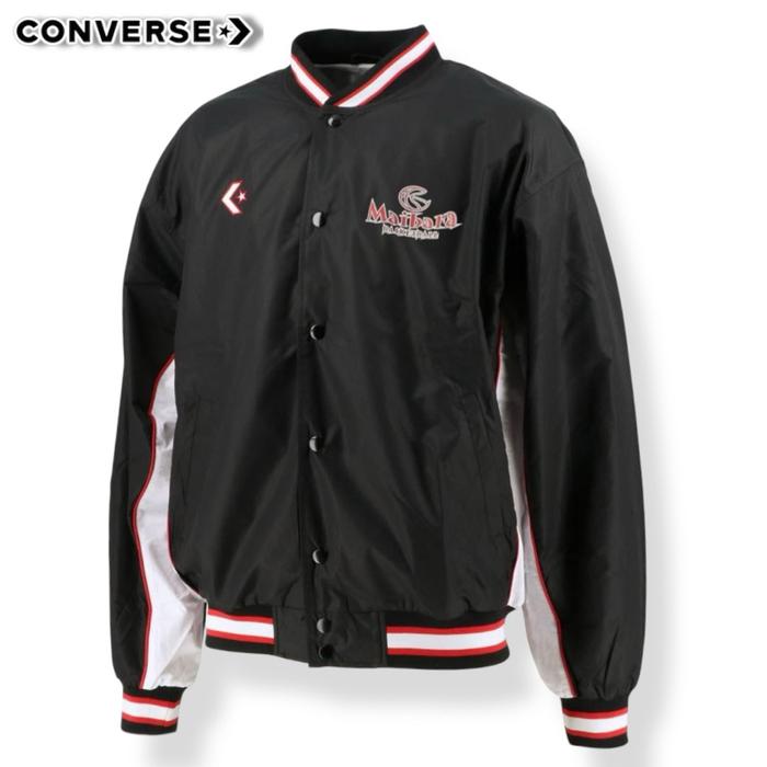 Jaket varsity baseball Converse Japan Original Vitage nilon windbreaker jacket bkn mlb nfl nhl new e