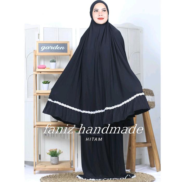 Mukena jumbo bahan jersey zoya super