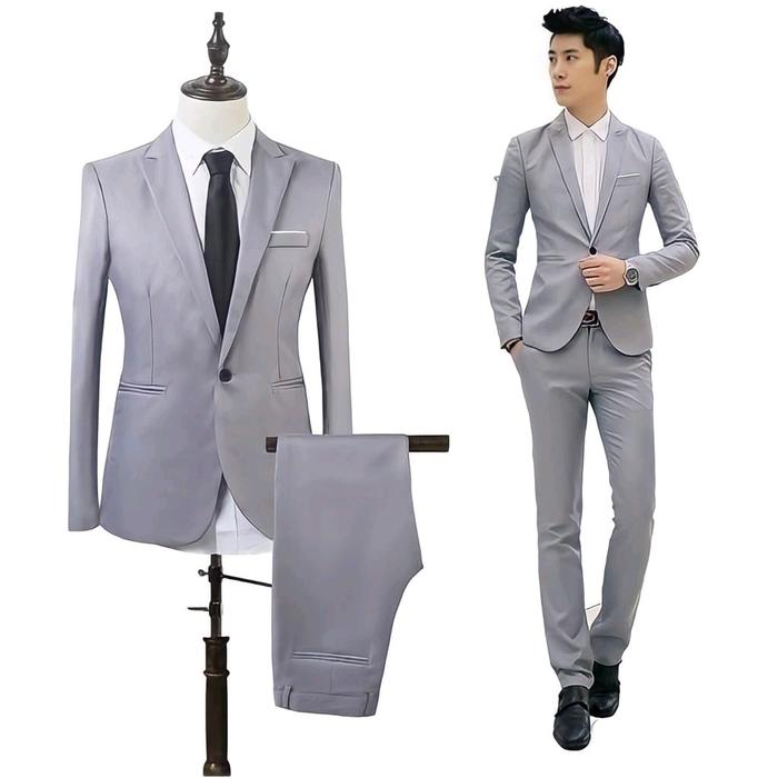 SETELAN JAS NIKAH PRIA MASA KINI/SETELAN JAS KANTOR PRIA/ SETELAN BLAZER PRIA TERBARU!!