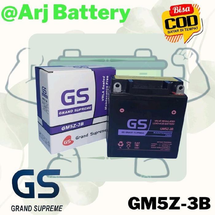 Aki Motor Yamaha Mio Sporty, Vega zr, Jupiter, GS GM5Z-3B MF