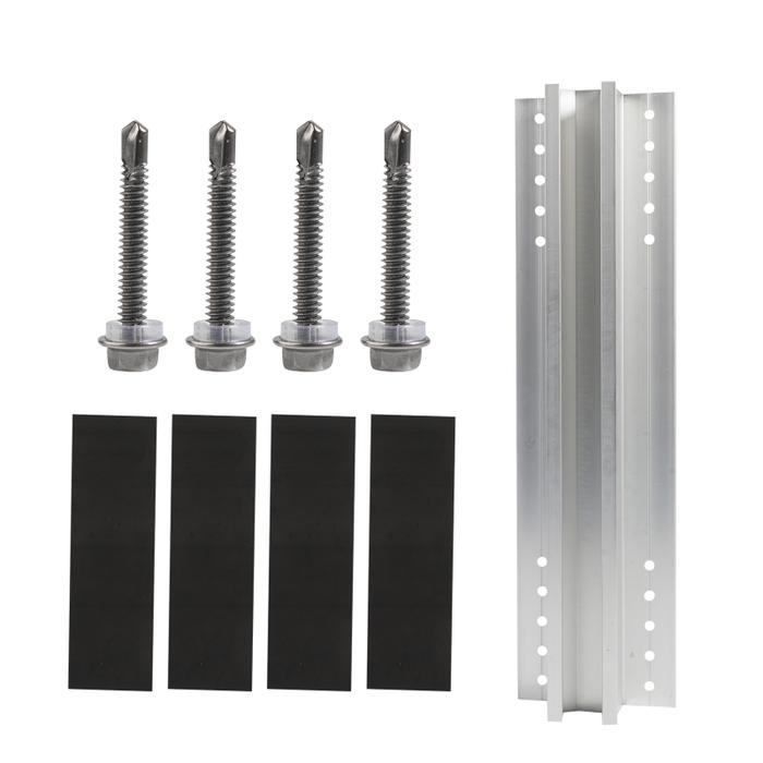 Dropshipping Aluminum Alloy Solar Panel Short Rail Solar Panel