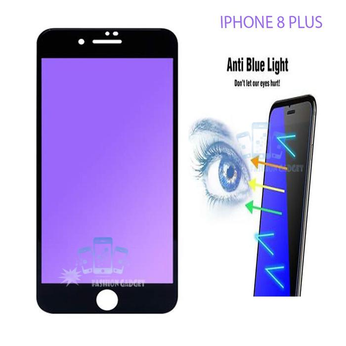 Tempered Glass For Apple iPhone 8 Plus 5.5 inch Blue Light Antigores Pelindung Layar Hp TEMPER GLASS