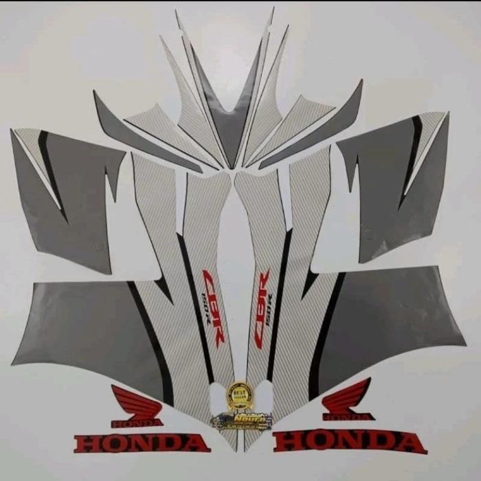 STRIPING LIST STANDART MOTOR HONDA CBR 150 CBR150 2015 HITAM FULL OSEAN