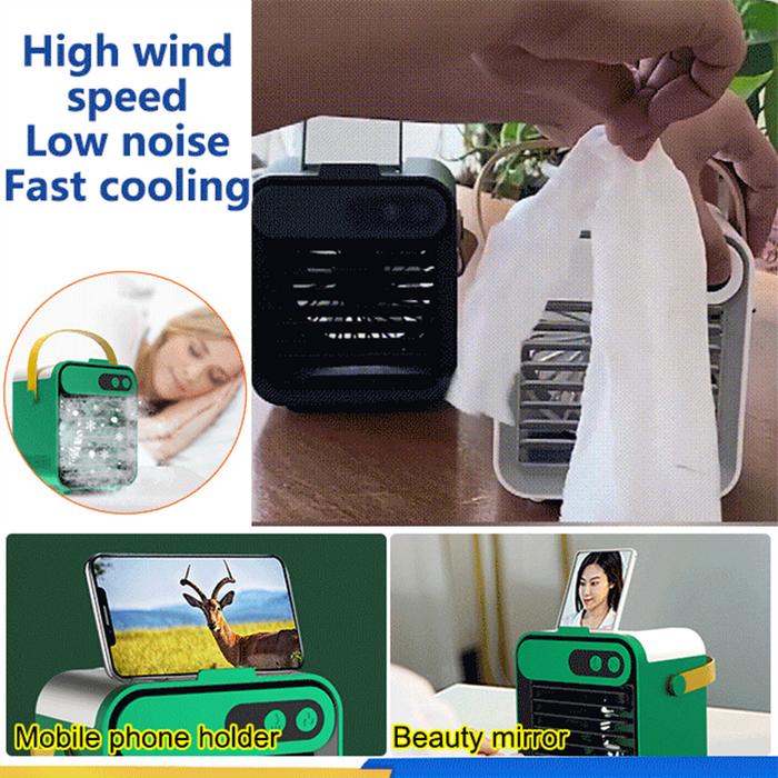 New Home Mini Air Cooler Air Conditioner Fan Air Cooler with Mobile