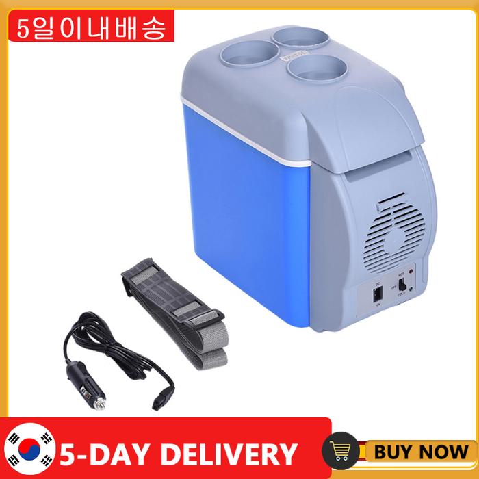 Kulkas Mini 7, 5L Kulkas Rumah Mobil Lemari Es Mini 12V Freezer