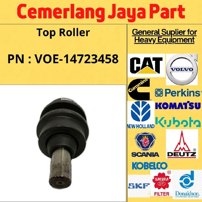 VOE-14723458 Top Roller Sparepart Volvo EC210D