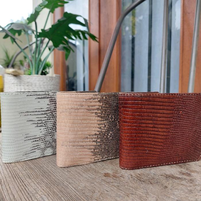 Dollar Wallet Biawak (Dompet Kulit Biawak Pria)