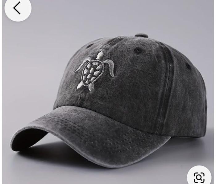 Topi Cap Bordir KURA-KURA Strap Bisa Diatur Bahan Berkualitas Tebal Tidak Pudar Anti Panas Matahari 