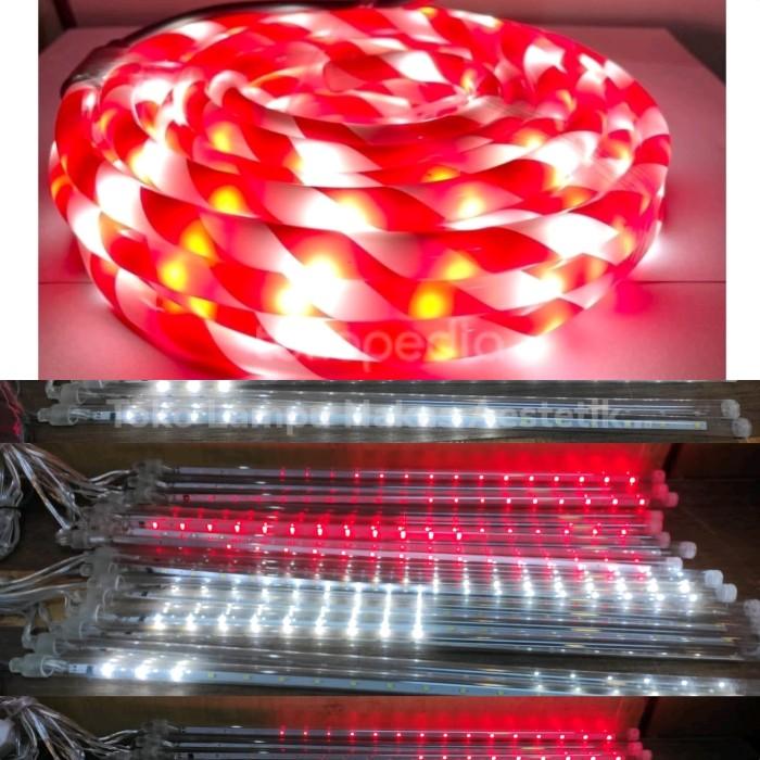 S☎UV LAMPU METEOR 17 AGUSTUS MERAH PUTIH LAMPU 17AGUSTUSAN MERAH PUTIH LED A♥6T