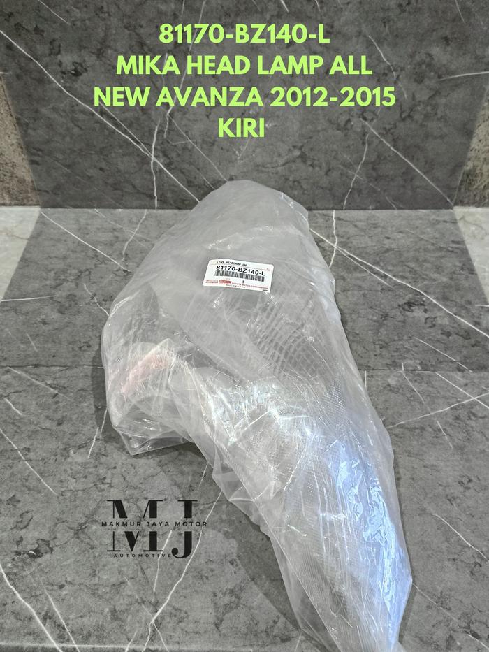 MIKA HEADLAMP TOYOTA  ALL NEW AVANZA XENIA 2012 - 2015 (KIRI) 81170-BZ140-L