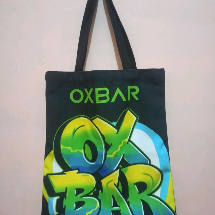 TAS OXBAR TOTEBAG LUCU MEREK OXBAR Wanita Cewek Kanvas