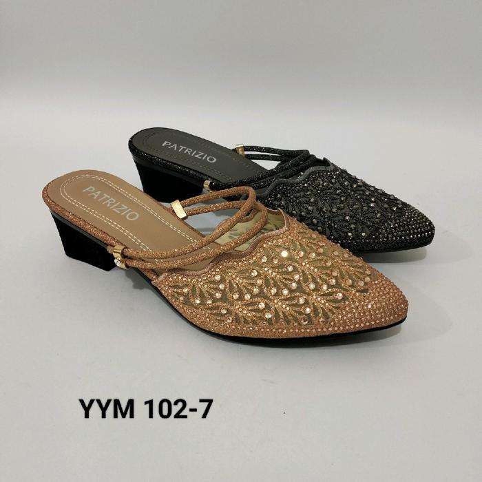 PATRIZIO heels pesta wanita YYM102-7