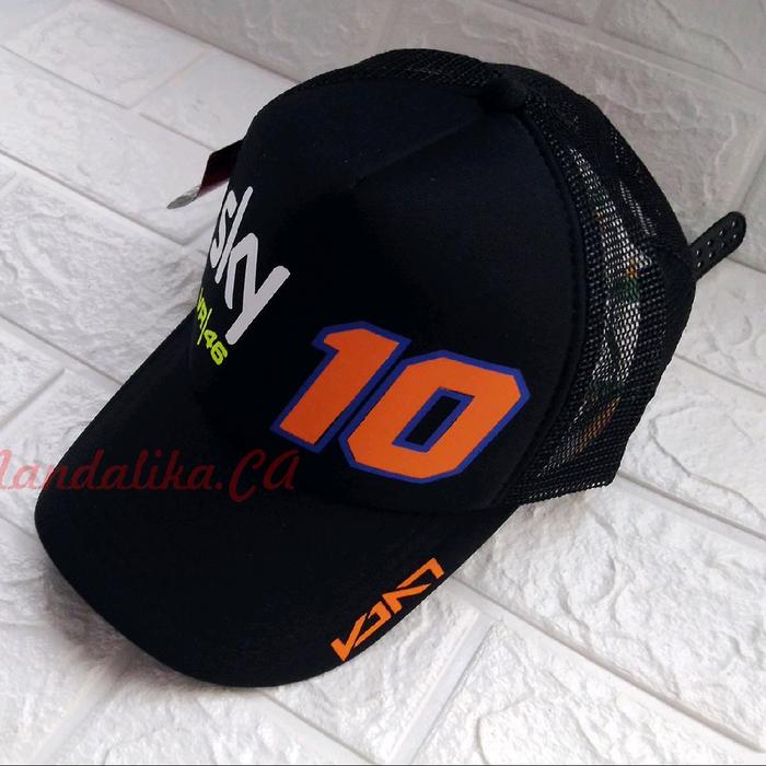 Topi motogp sky 10 vr46 trucker bikers ALL SIZE