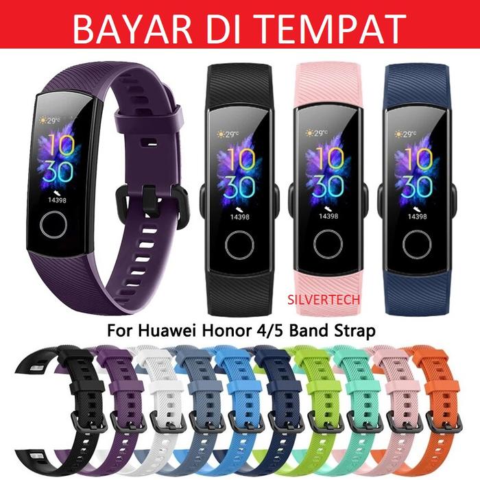 Silvertech Strap untuk honor band 4 / 5 / Tali jam tangan Honor Band 4 / band 5