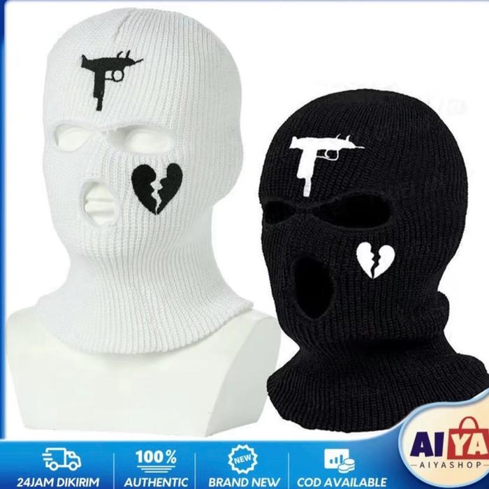 balaclava 3 hole ski mask aesthetic buff masker ninja