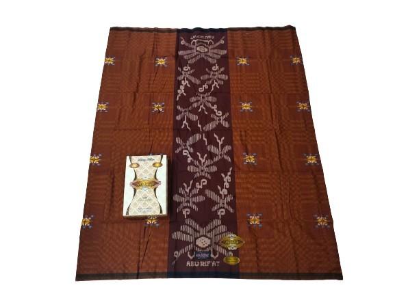 SARUNG TENUN MOTIF BHS SGE ABU RIFAT SONGKET murah grosir
