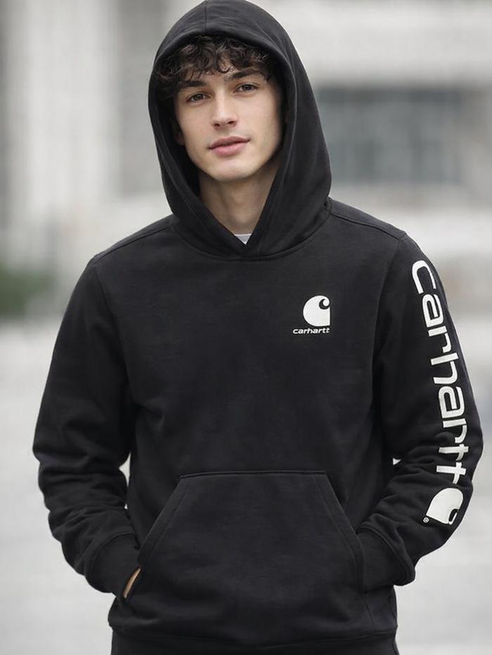 Hoodie Carhartt Youth Graphic Hoodie Black Original