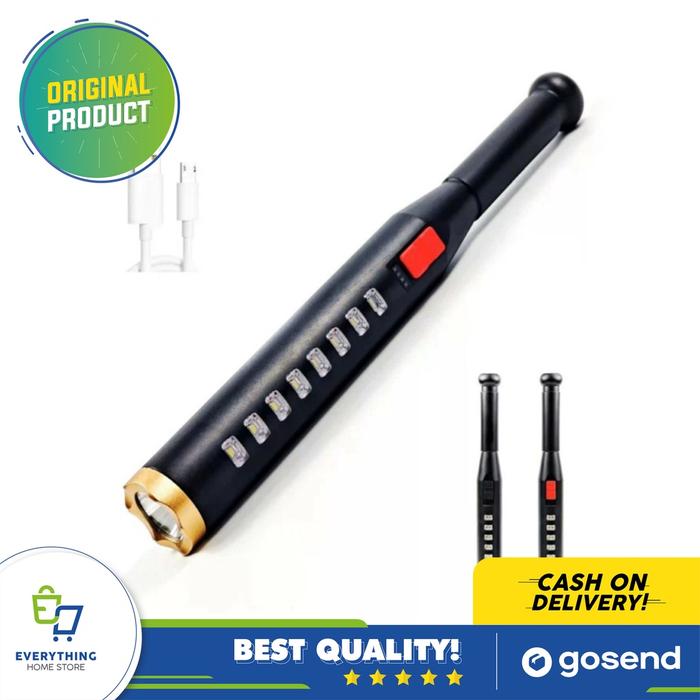 Tongkat Flashlight Senter Tongkat Baseball Multifungsi ORIGINAL EHS