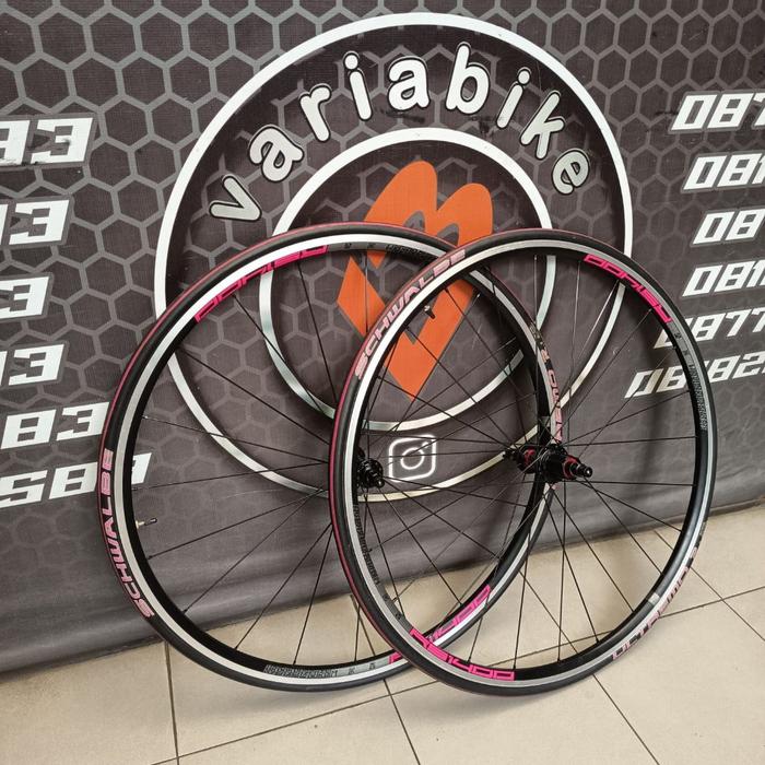 Wheelset Koozer RS 1400 Pink Rimbrake TAD179