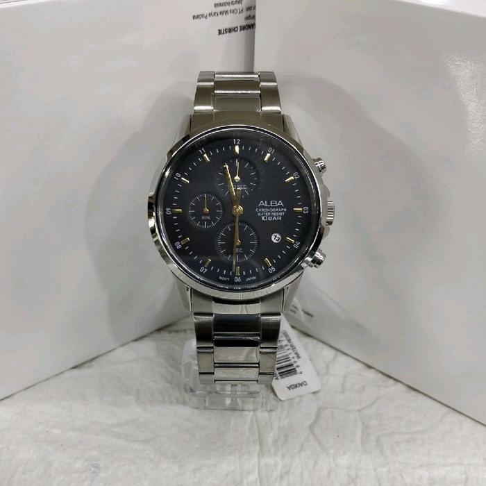JAM TANGAN ALBA ORIGINAL ALBA AM3859 AM38 ALBA CHRONO AM3859X1 AM 38 JAM PRIA CT